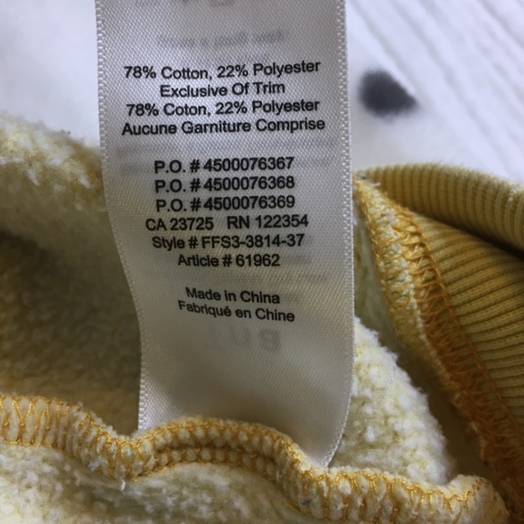 Aritzia - TNA - Yellow Crewneck Sweatshirt - Picture 4 of 4